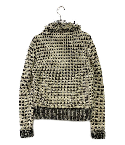 MONCLER ダウンジャケット ニット MAGLIONE TRICOT CARDIGAN レディース SIZE S モンクレール