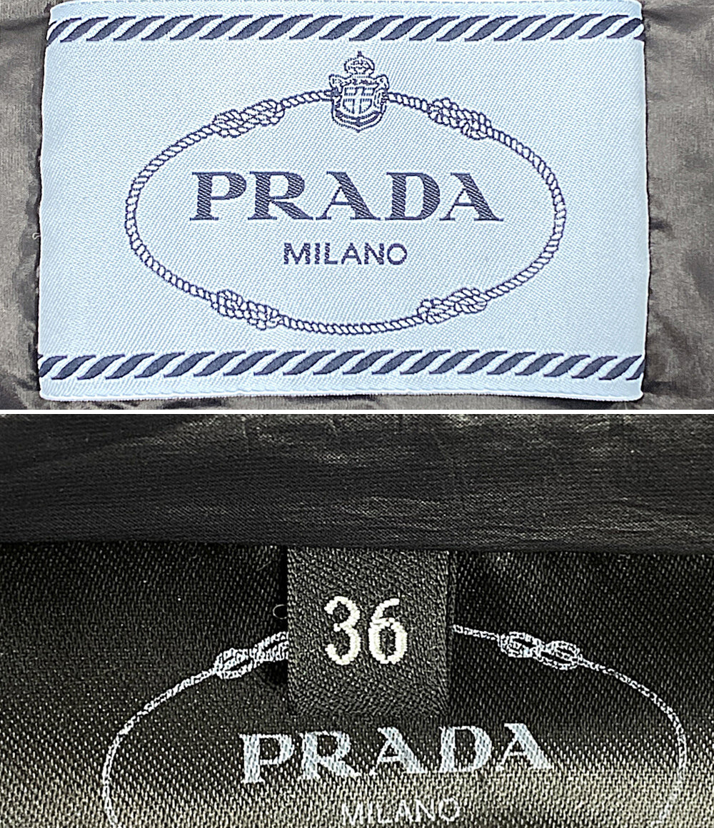 プラダ ダウンジャケット 29w149 ブラック レディース SIZE 36 PRADA