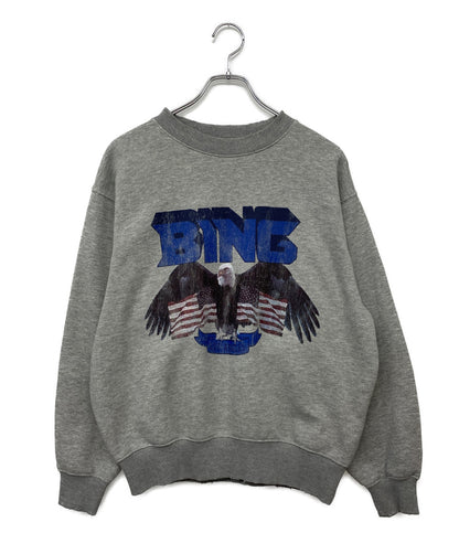 美品 アニンビン スウェット グレー イーグルロゴ     6146-71-06009 レディース SIZE S  ANINE BING