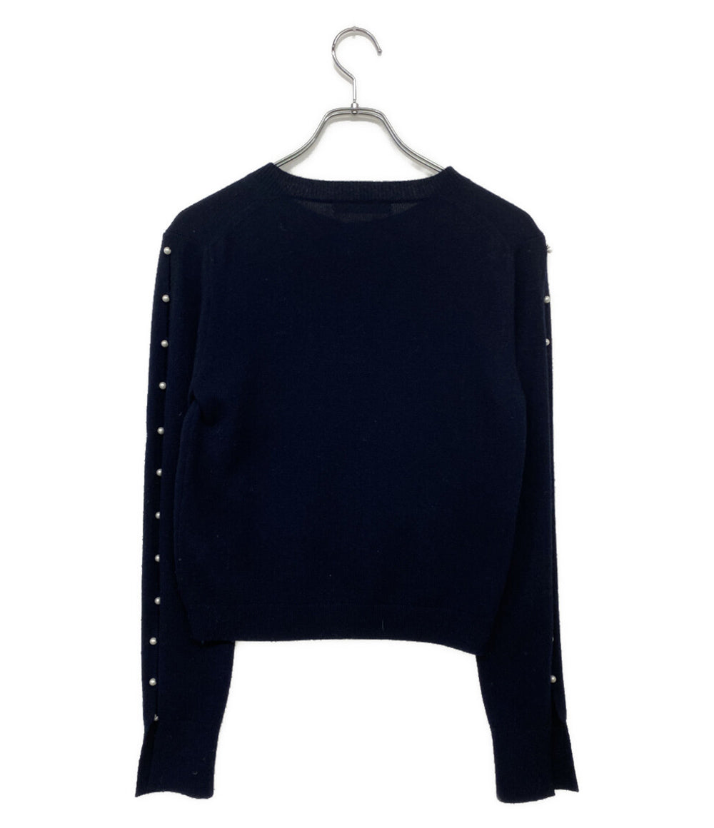 アディアム カーディガン ネイビー パール 43321 AAK0013VT レディース SIZE XS ADEAM