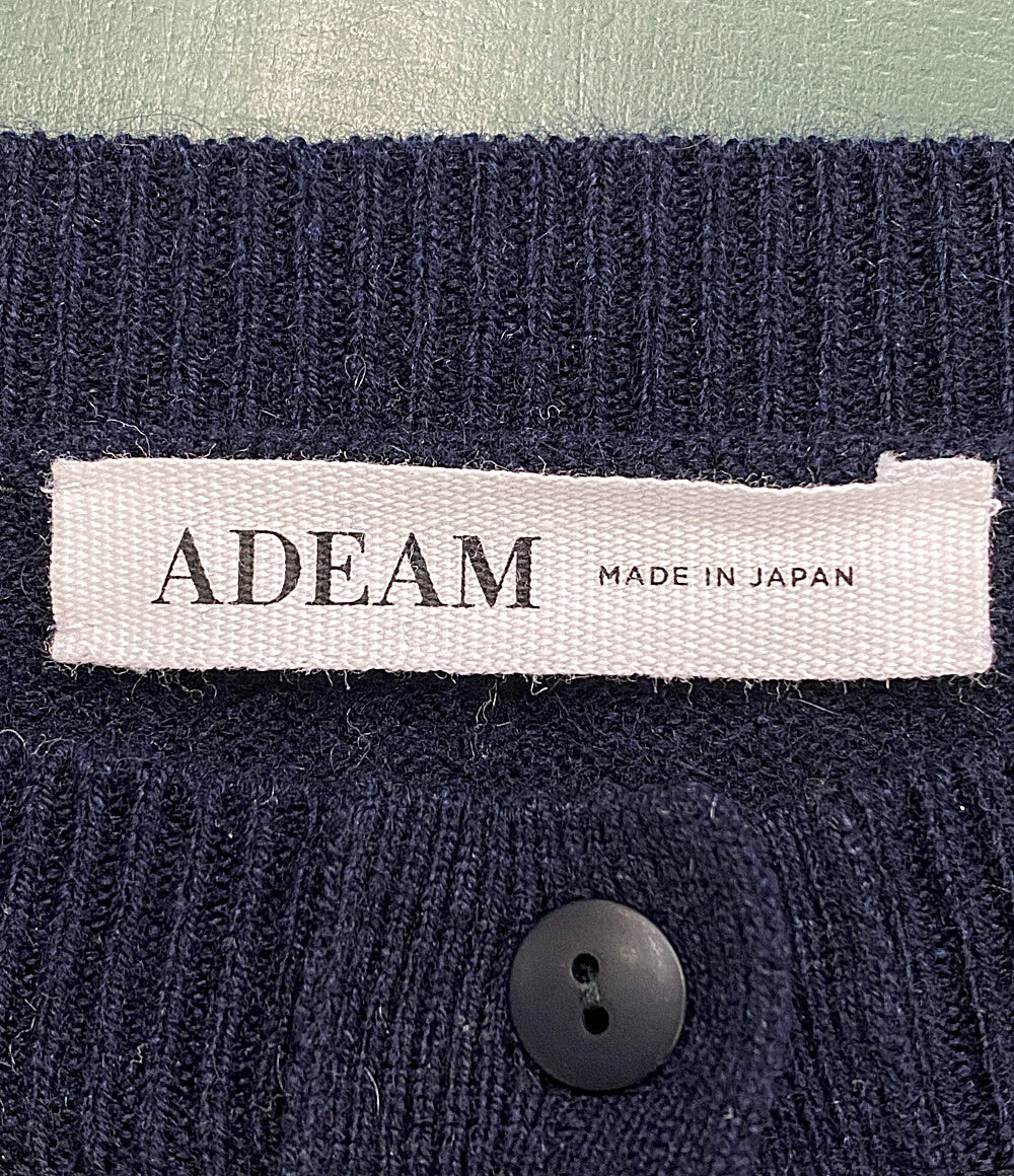 アディアム カーディガン ネイビー パール 43321 AAK0013VT レディース SIZE XS ADEAM