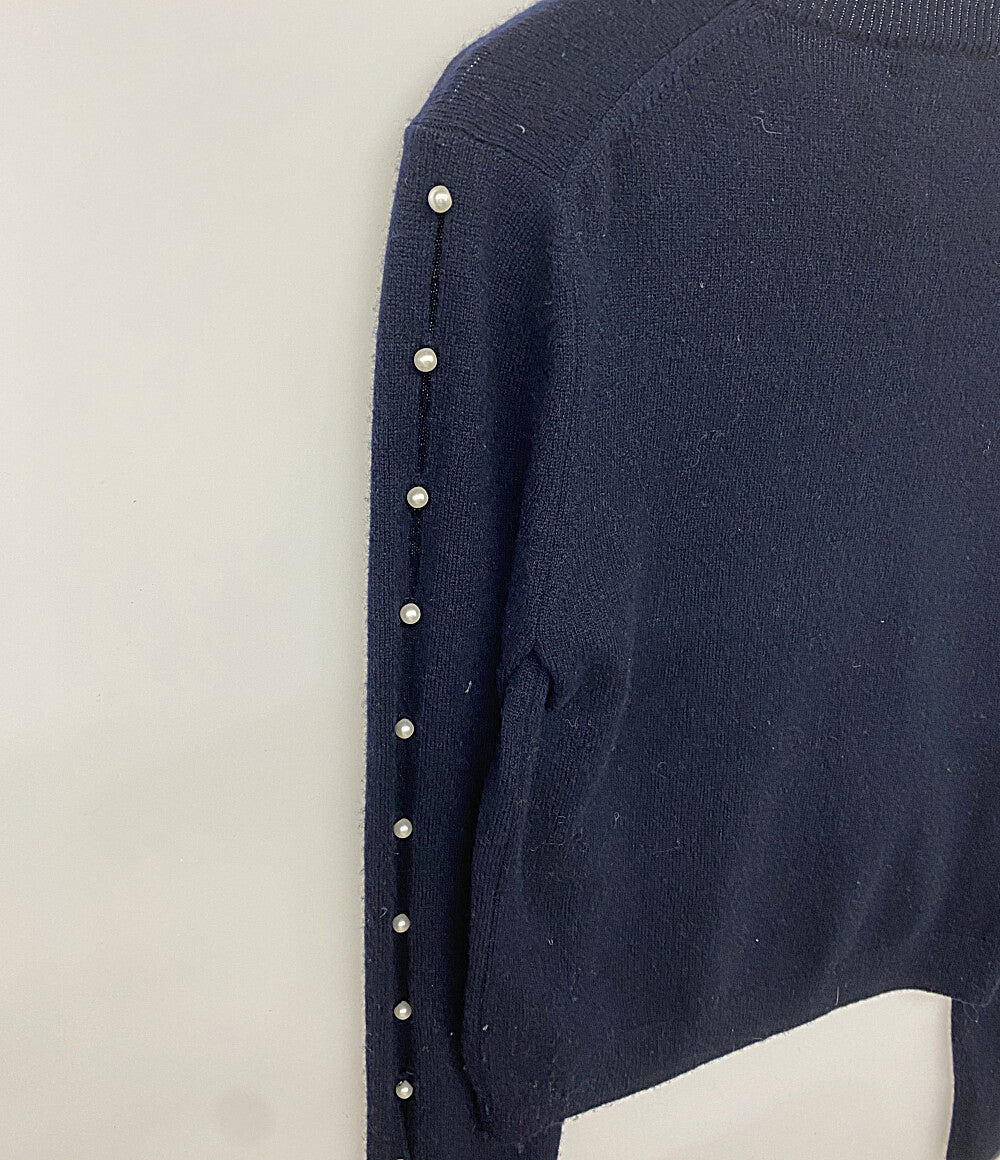 アディアム カーディガン ネイビー パール 43321 AAK0013VT レディース SIZE XS ADEAM