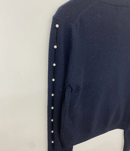 アディアム カーディガン ネイビー パール 43321 AAK0013VT レディース SIZE XS ADEAM