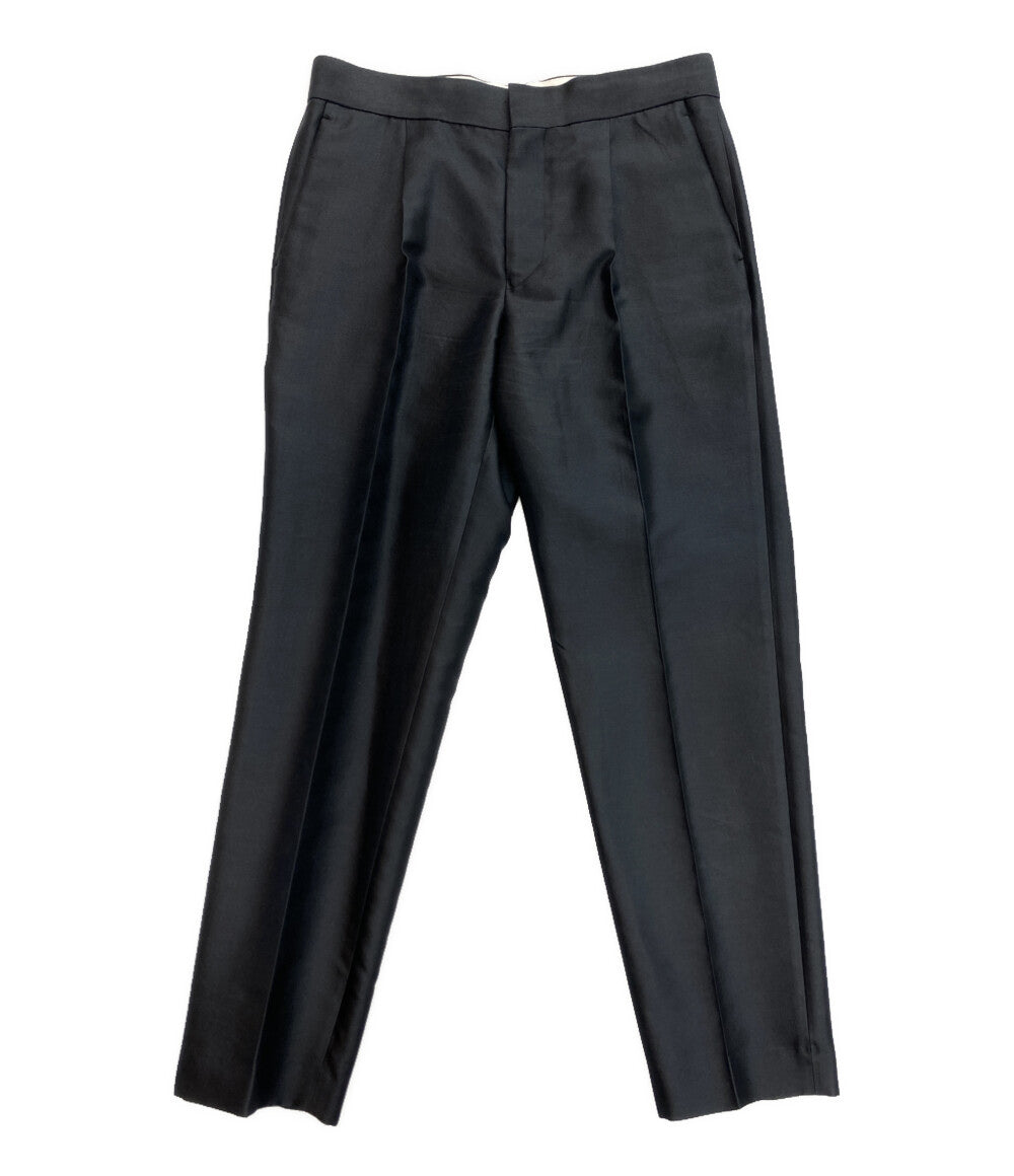 Drawer パンツ ブラック ウールシルクミカド 6514-236-1190 レディース SIZE 40 ドゥロワー