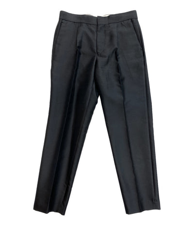 Drawer パンツ ブラック ウールシルクミカド 6514-236-1190 レディース SIZE 40 ドゥロワー