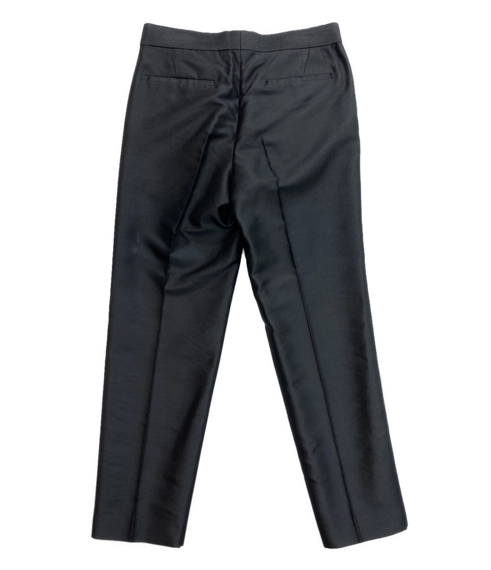 Drawer パンツ ブラック ウールシルクミカド 6514-236-1190 レディース