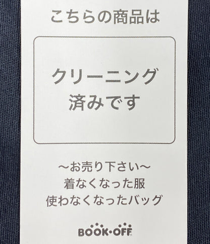 Drawer パンツ ブラック ウールシルクミカド 6514-236-1190 レディース SIZE 40 ドゥロワー