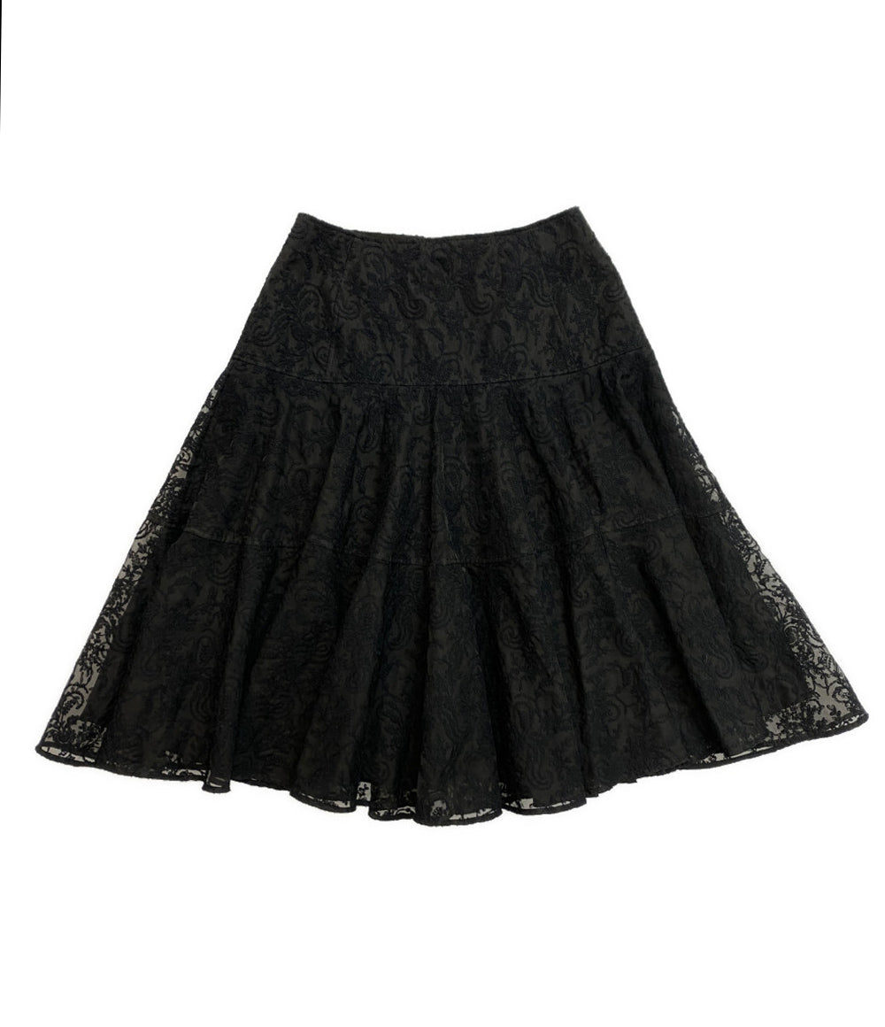 アディアム スカート 44568 ブラック レディース SIZE 2 ADEAM