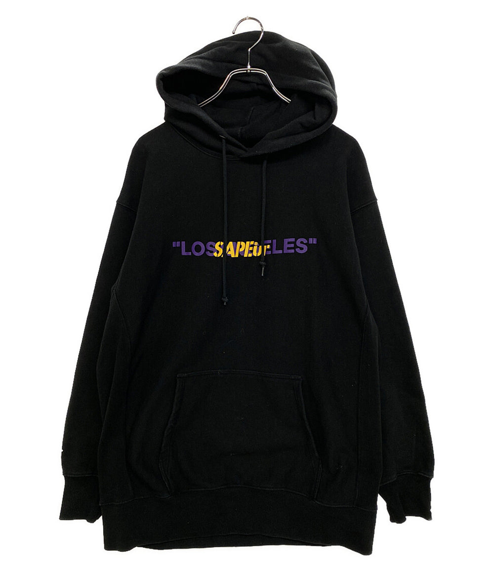 サプール パーカー ブラック ロットマン レイカーズカラー メンズ SIZE X-LARGE SAPEur