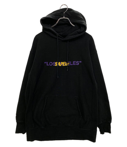 サプール パーカー ブラック ロットマン レイカーズカラー メンズ SIZE X-LARGE SAPEur