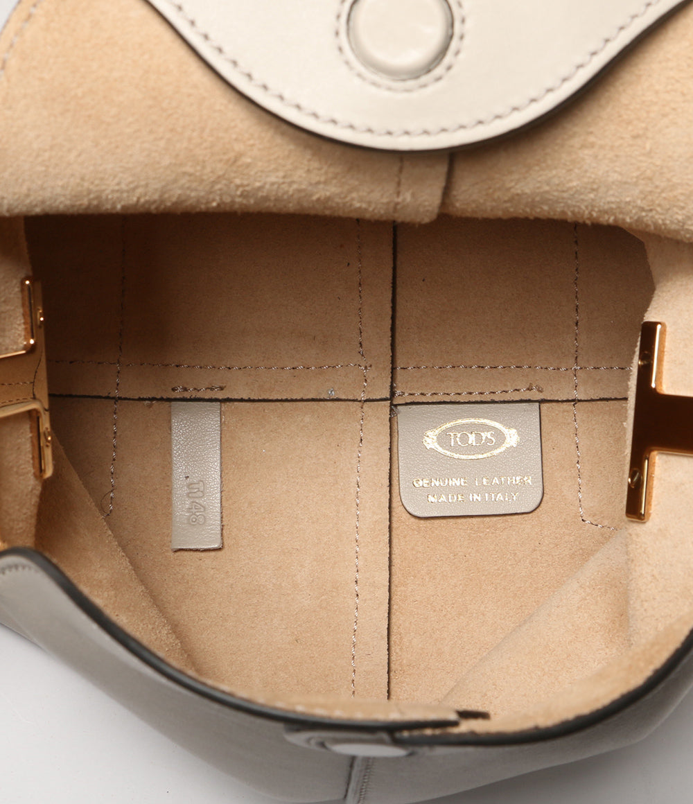 トッズ ショルダーバッグ T ケース マイクロメッセンジャー レディース TOD’S