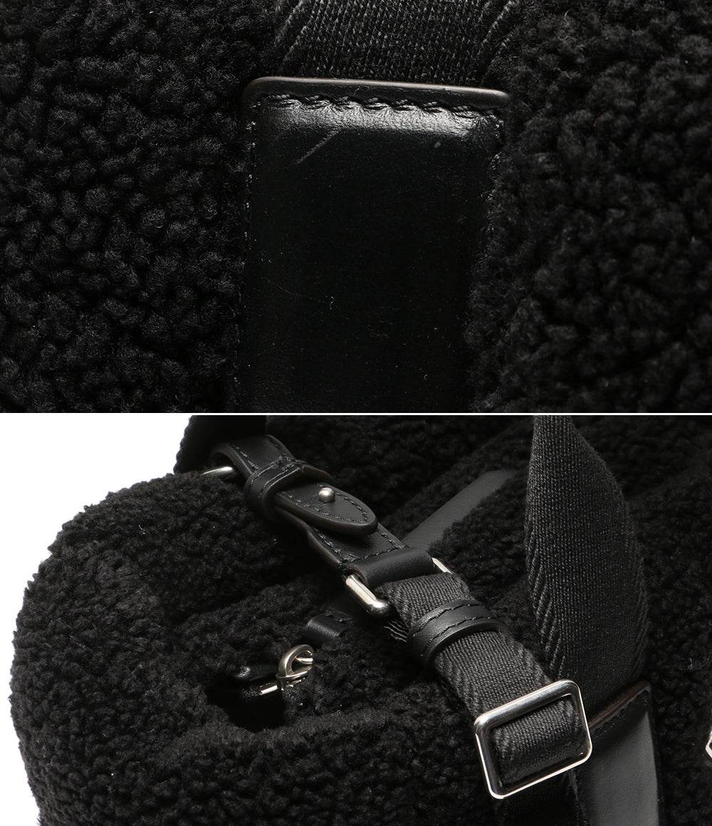 モンクレール  トートバッグ Caradoc 2WAY フリース      レディース   MONCLER