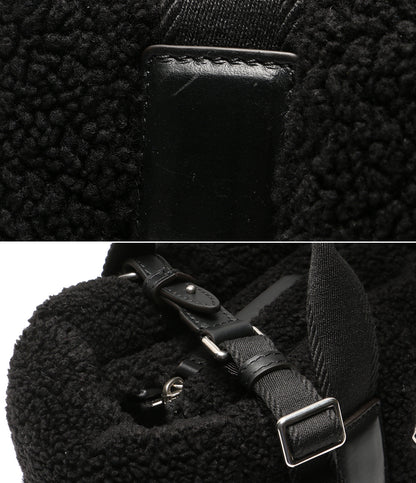 モンクレール  トートバッグ Caradoc 2WAY フリース      レディース   MONCLER