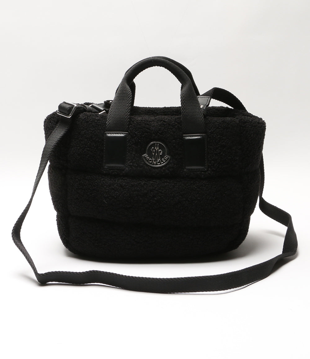 モンクレール  トートバッグ Caradoc 2WAY フリース      レディース   MONCLER