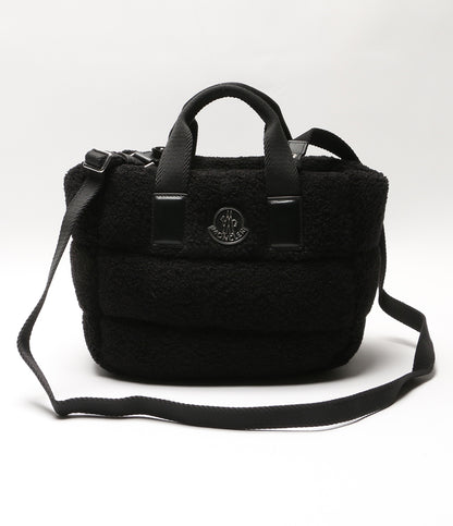 モンクレール  トートバッグ Caradoc 2WAY フリース      レディース   MONCLER