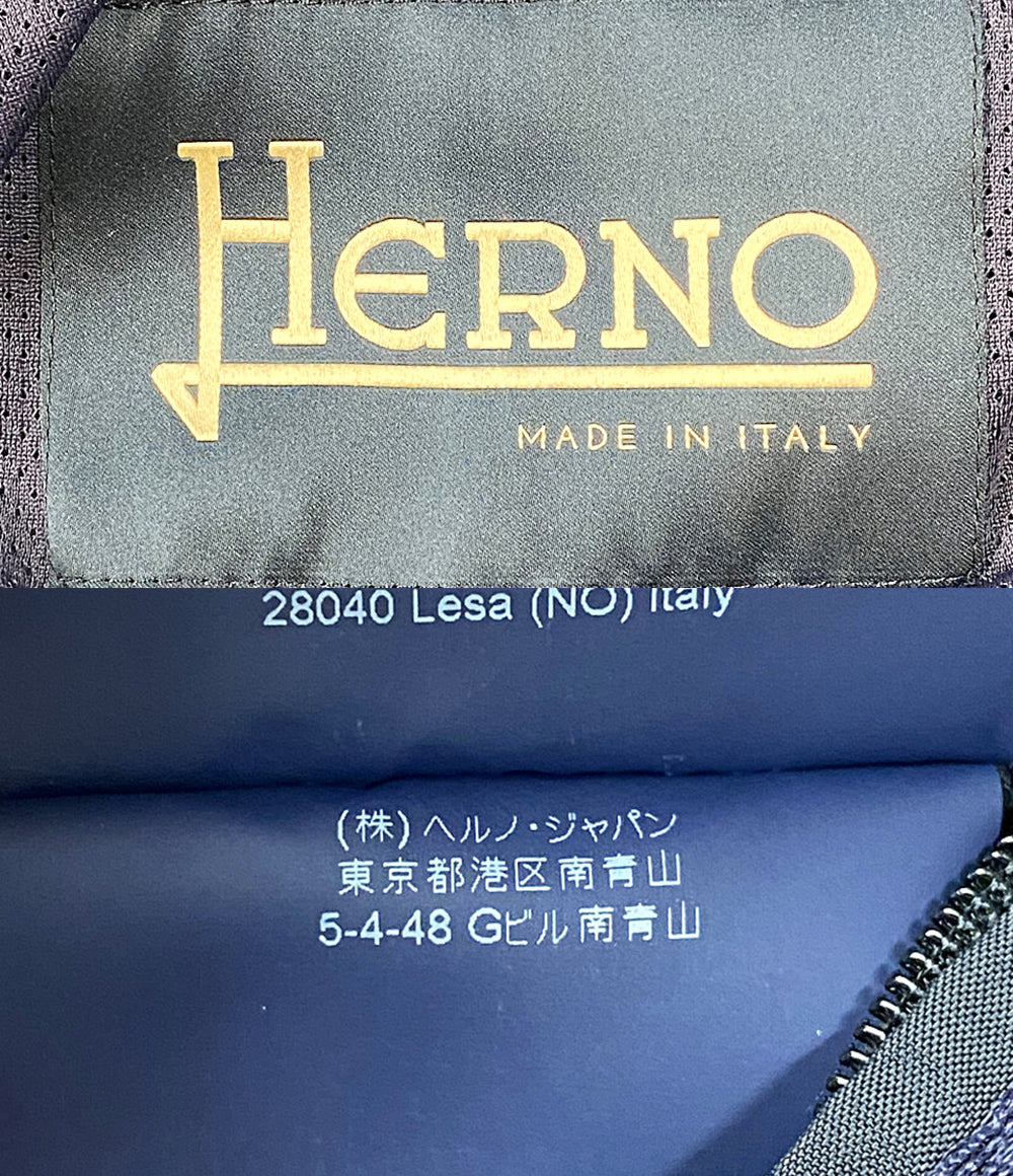 ヘルノ  トレンチコート ネイビー     34354-32053-2 メンズ SIZE 46  HERNO