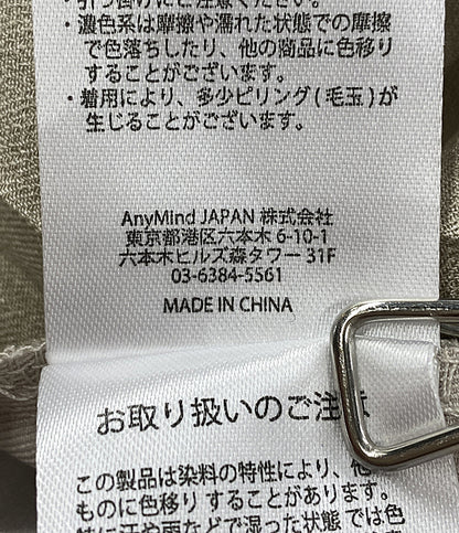 オルグ 半袖ワンピース 2409-ORG サイドプリーツ      レディース SIZE S  ORGUE