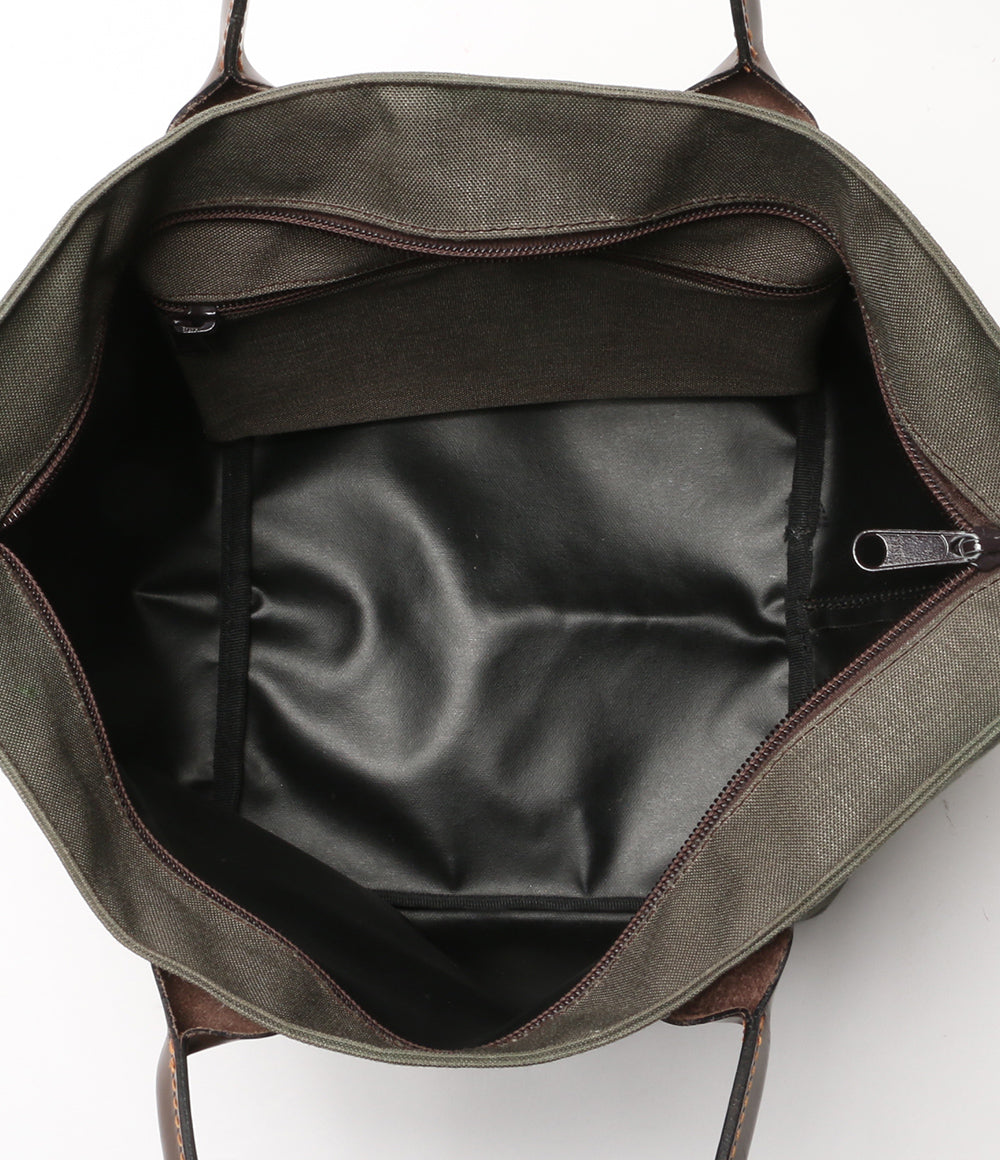 エルベシャプリエ ハンドバッグ カーキ      レディース   HERVE’ Chapelier