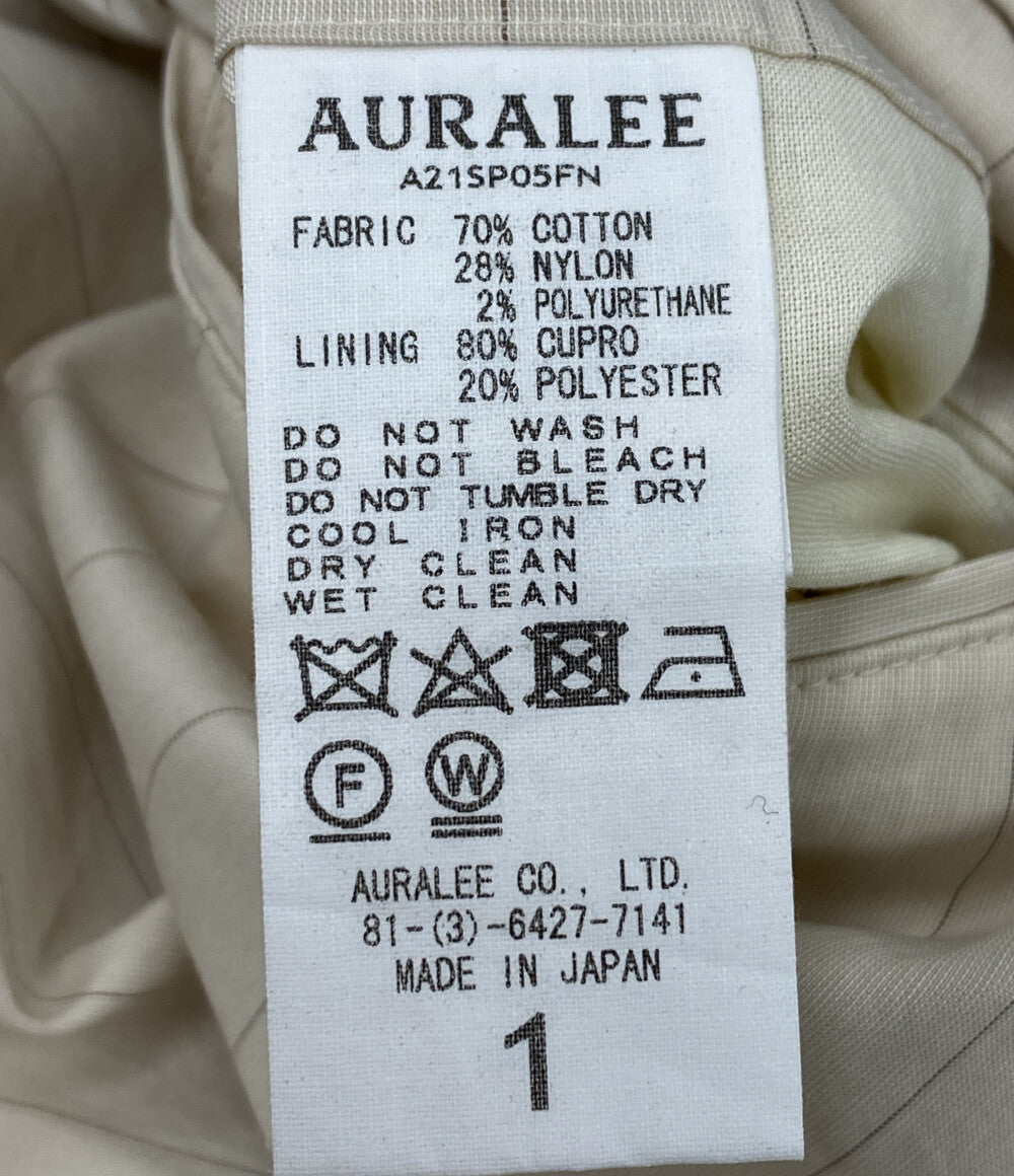 オーラリー パンツ A21SP05FN レディース SIZE 1 AURALEE