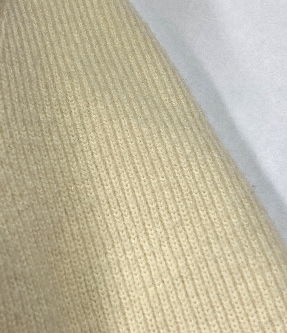 モンクレール ダウンジャケット ホワイト 切替 フード メンズ SIZE M MONCLER