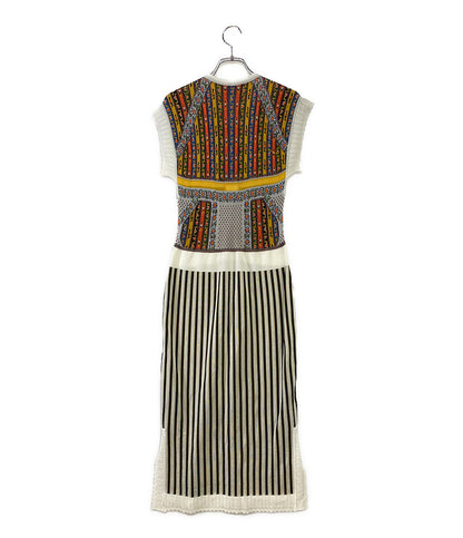 マメクロゴウチ ニットワンピース ノースリーブ レディース SIZE 1 Mame Kurogouchi