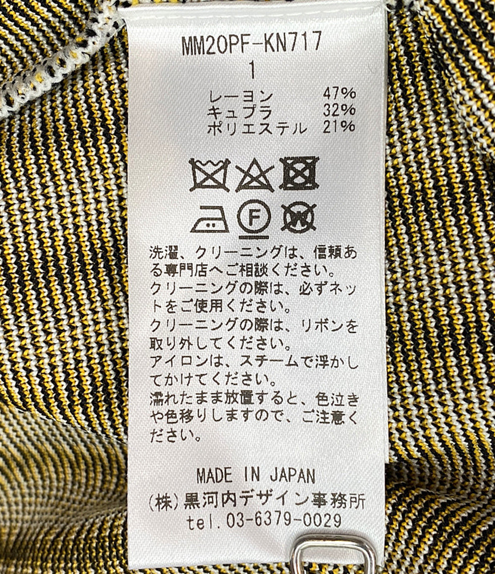 マメクロゴウチ ニットワンピース ノースリーブ レディース SIZE 1 Mame Kurogouchi