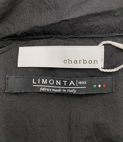 美品 シャルボン リモンタ 半袖パーカー ハーフジップ ナイロン 23CB004U レディース SIZE S Charbon LIMONTA