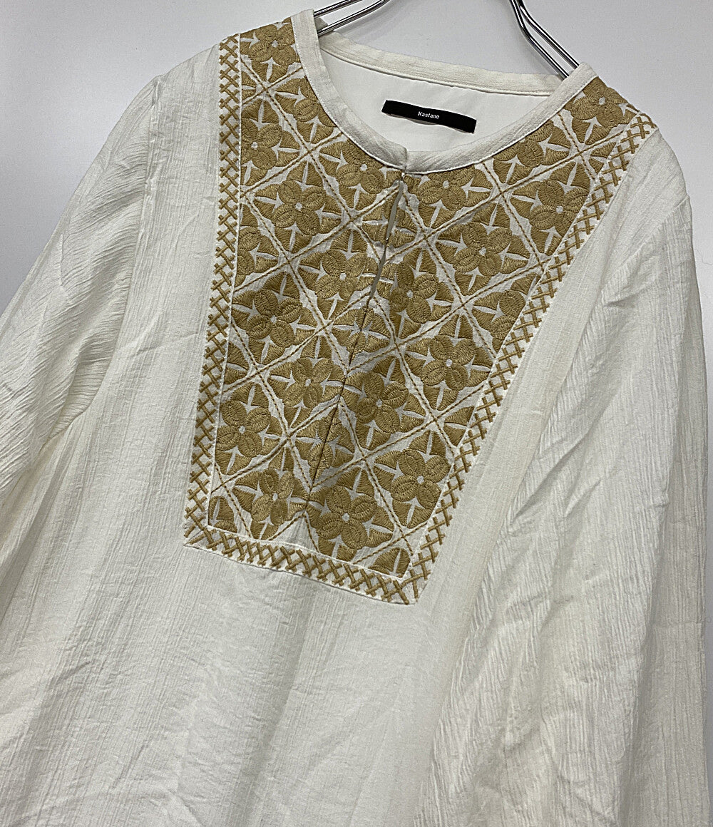 Kastane ワンピース ホワイト K213018B-65 レディース SIZE F カスタネ