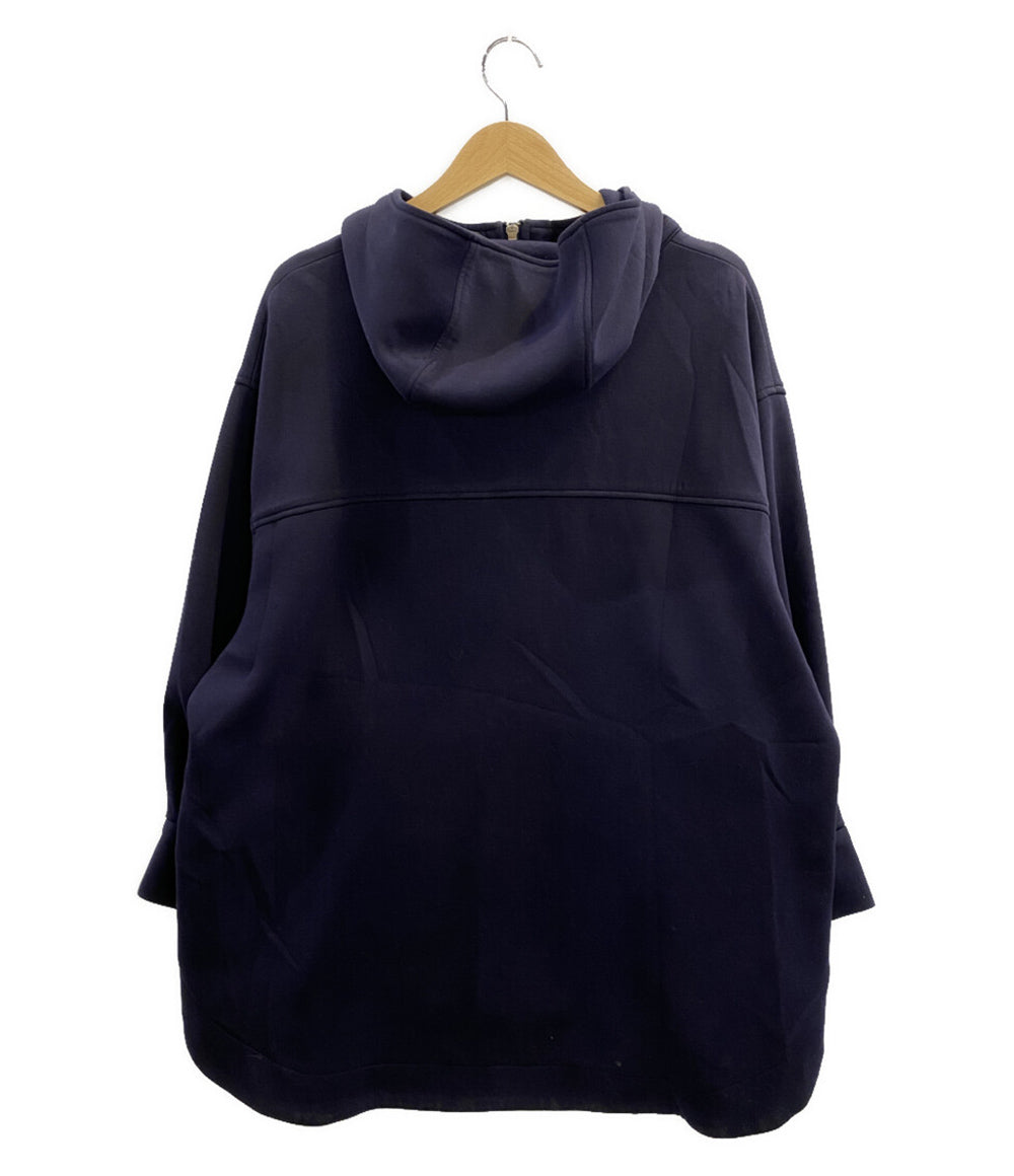 LOUNIE ジャケット ネイビー フーディー 13122313A レディース SIZE 38 ルーニィ