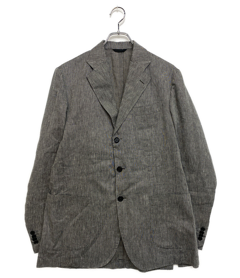 デペトリロ ヌヴォラ テーラードジャケット リネン     TS20295R メンズ SIZE 52  De Petrillo×NUVOLA