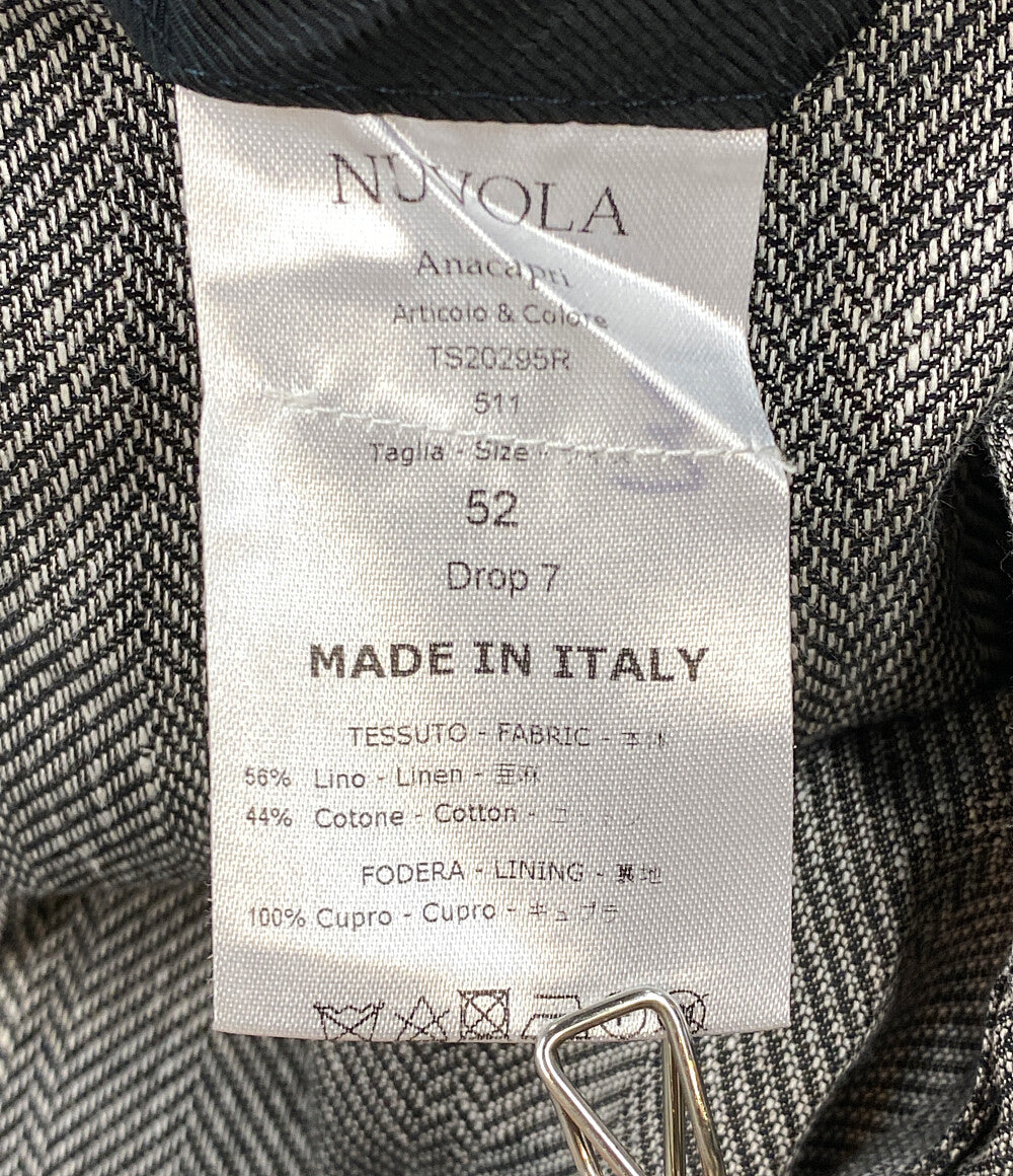 デペトリロ ヌヴォラ テーラードジャケット リネン     TS20295R メンズ SIZE 52  De Petrillo×NUVOLA