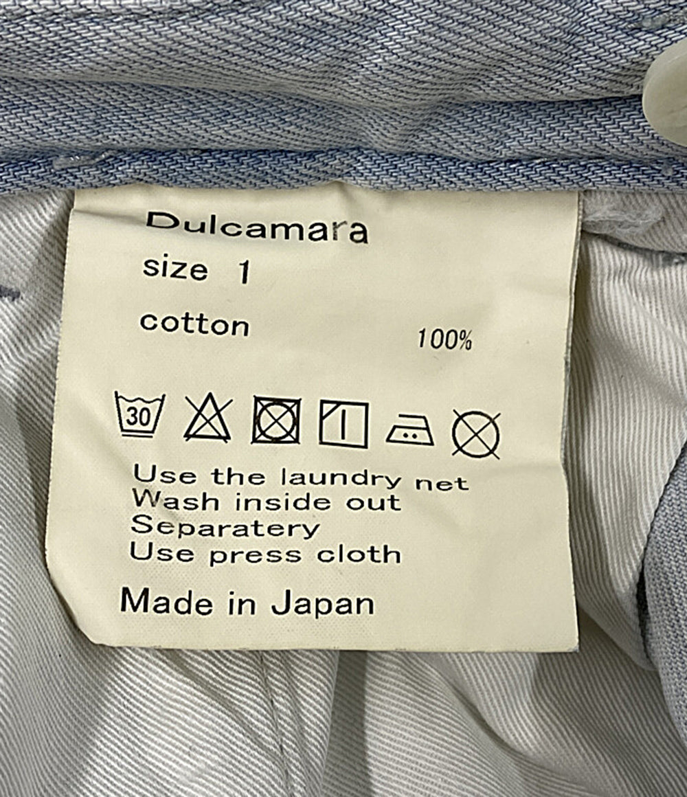 ドゥルカマラ デニムオーバータックパンツ 23ss D123-P506-U メンズ SIZE 1 Dulcamara
