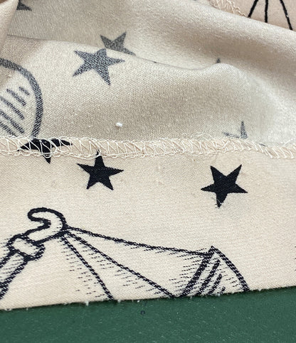 グレースコンチネンタル 半袖ワンピース 2943 5045-0 星座 ピンクベージュ レディース SIZE 36 GRACE CONTINENTAL