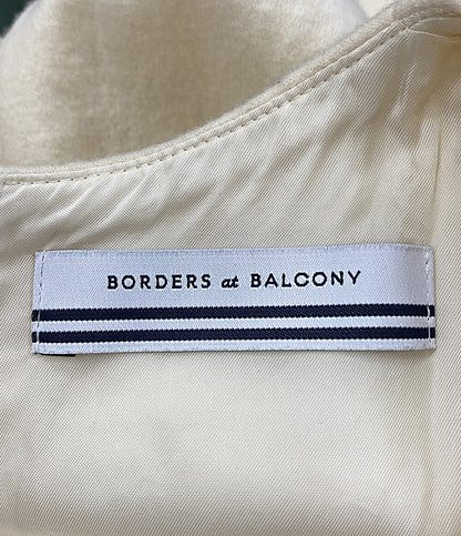 ボーダーズ アット バルコニー カットソー ホワイト レディース SIZE 38 BORDERS at BALCONY