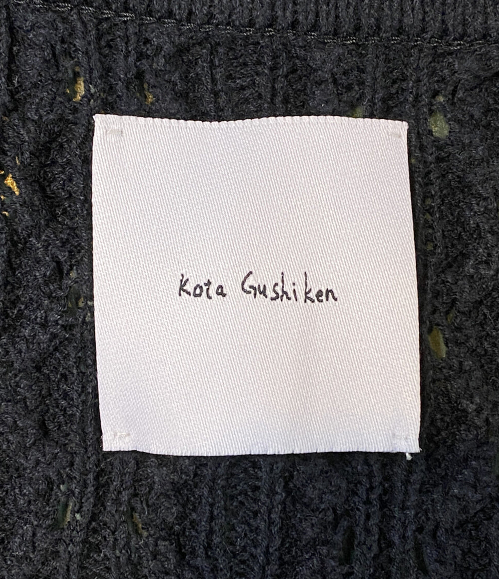 コウタグシケン カーディガン Lace Aran Cardigan 2022SS レディース SIZE 1 Kota Gushiken