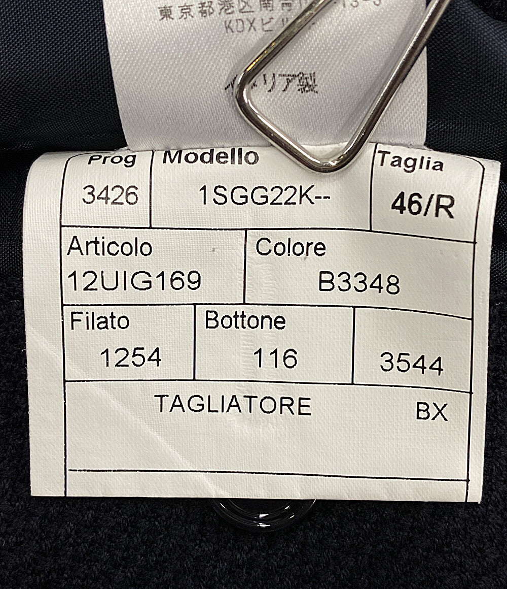 タリアトーレ  テーラードジャケット ネイビー ウール 1SGG22K      メンズ SIZE 46  TAGLIATORE