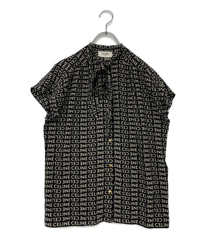 セリーヌ  シルクブラウス フレンチスリーブ 2B598983Q      レディース SIZE 36  CELINE