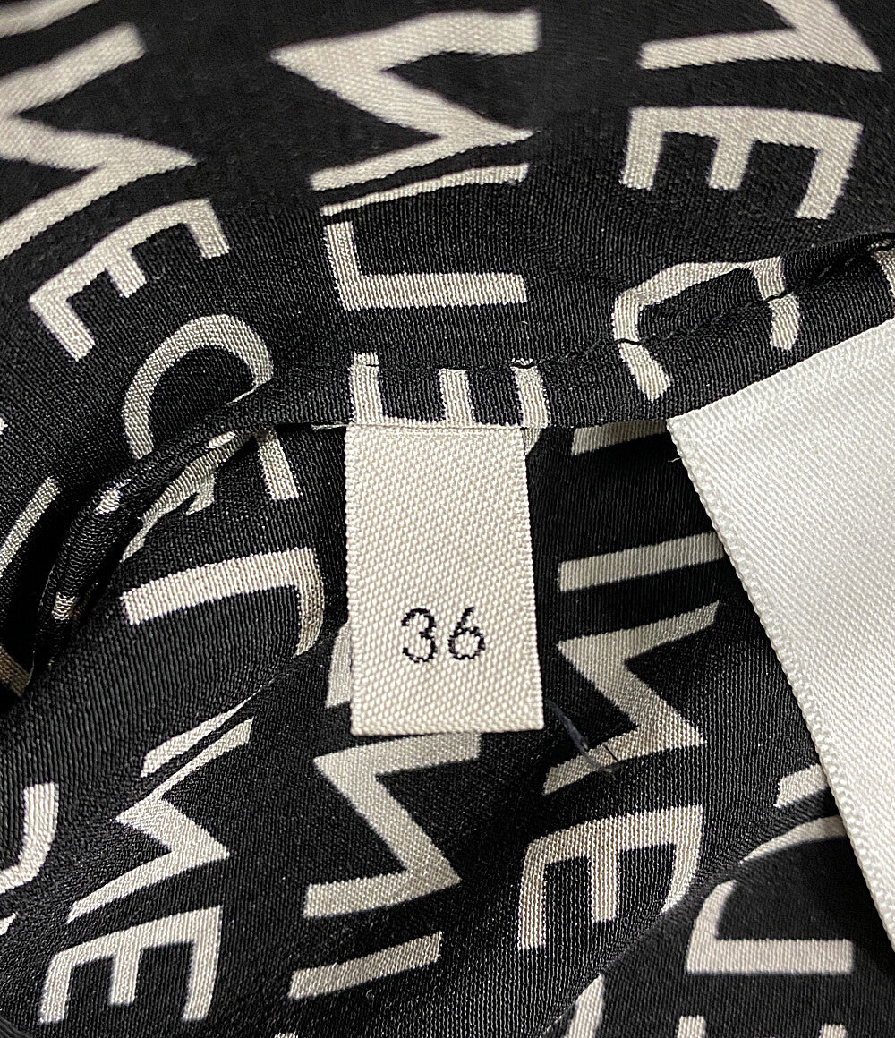 セリーヌ  シルクブラウス フレンチスリーブ 2B598983Q      レディース SIZE 36  CELINE