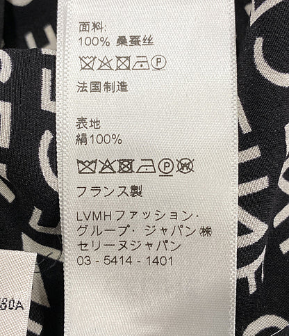 セリーヌ  シルクブラウス フレンチスリーブ 2B598983Q      レディース SIZE 36  CELINE