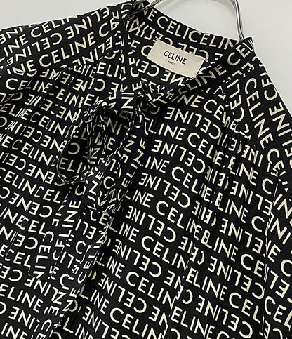 セリーヌ  シルクブラウス フレンチスリーブ 2B598983Q      レディース SIZE 36  CELINE