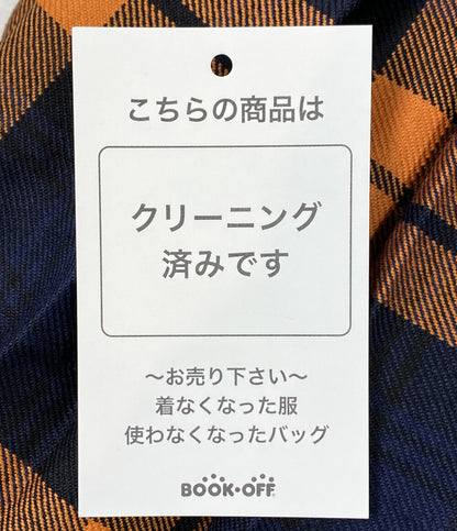 オニールオブダブリン スカート チェック ネイビーオレンジ レディース SIZE 8 ONEIL OF DUBLIN