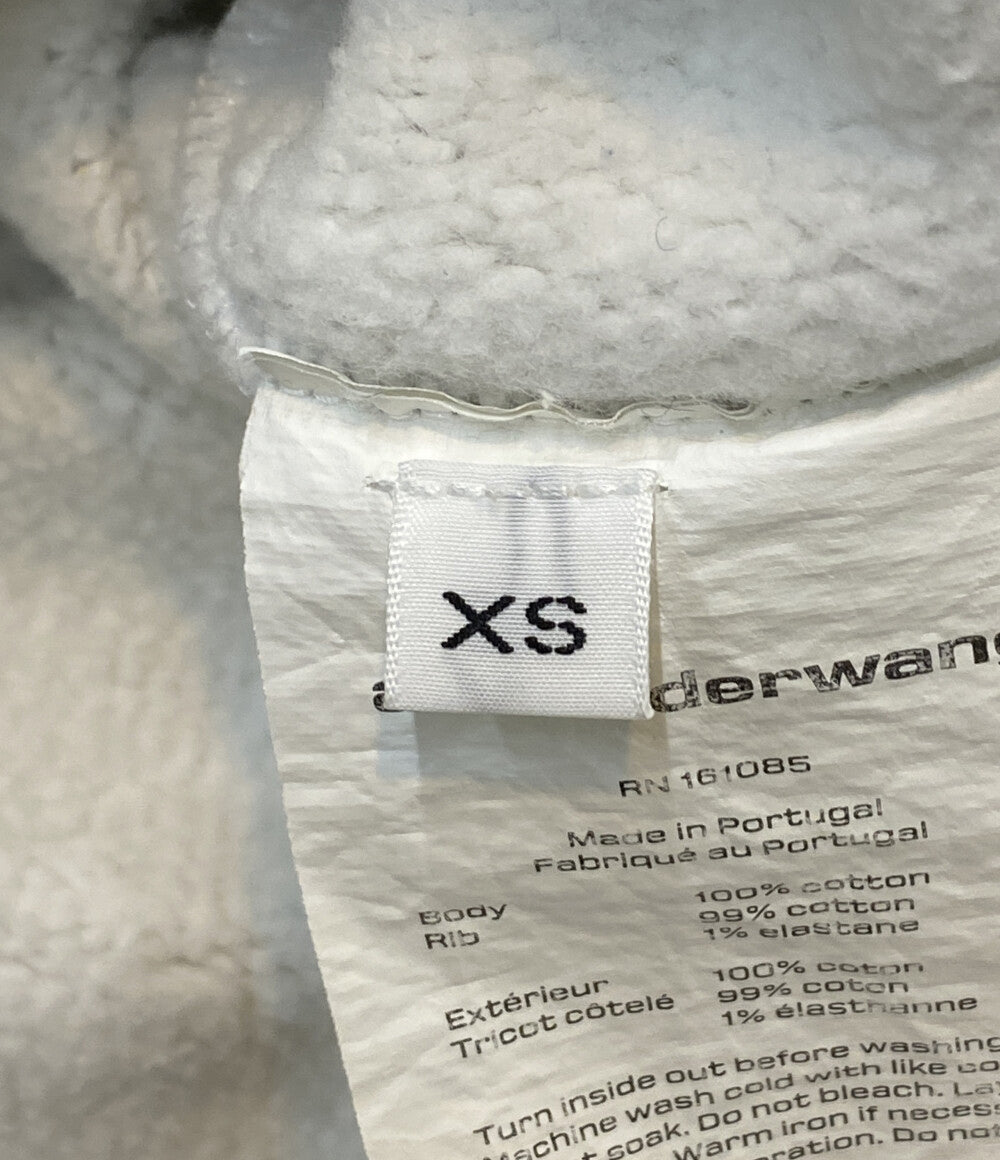 アレキサンダーワン パーカー フルジップ グレー 1CC4221701 レディース SIZE XS alexander wang