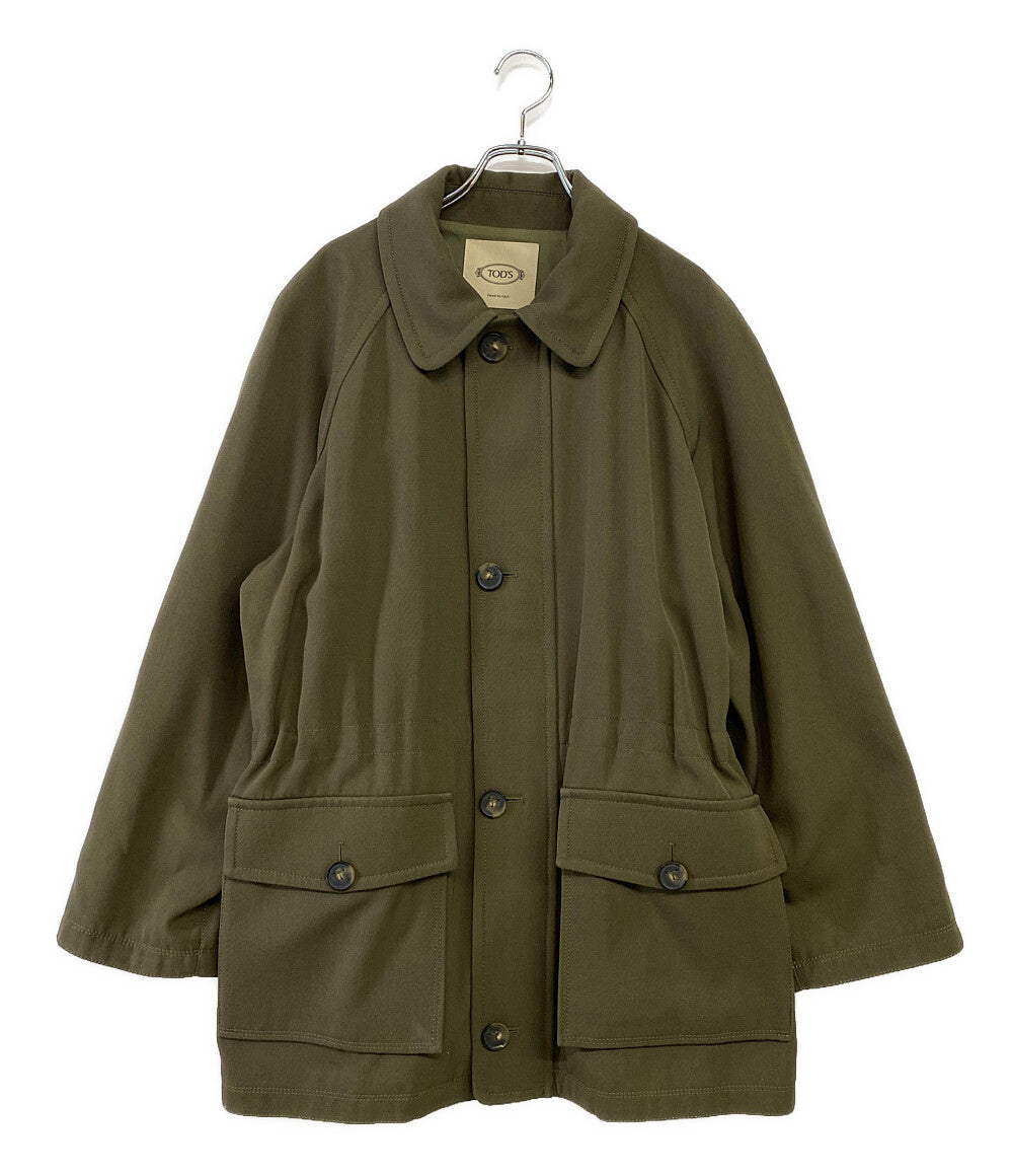 トッズ コート カーキ レディース SIZE 38 TOD's