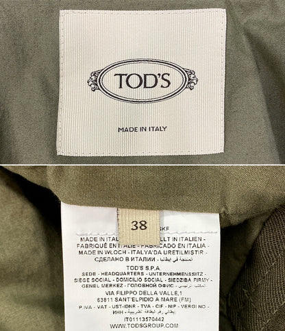 トッズ コート カーキ レディース SIZE 38 TOD's