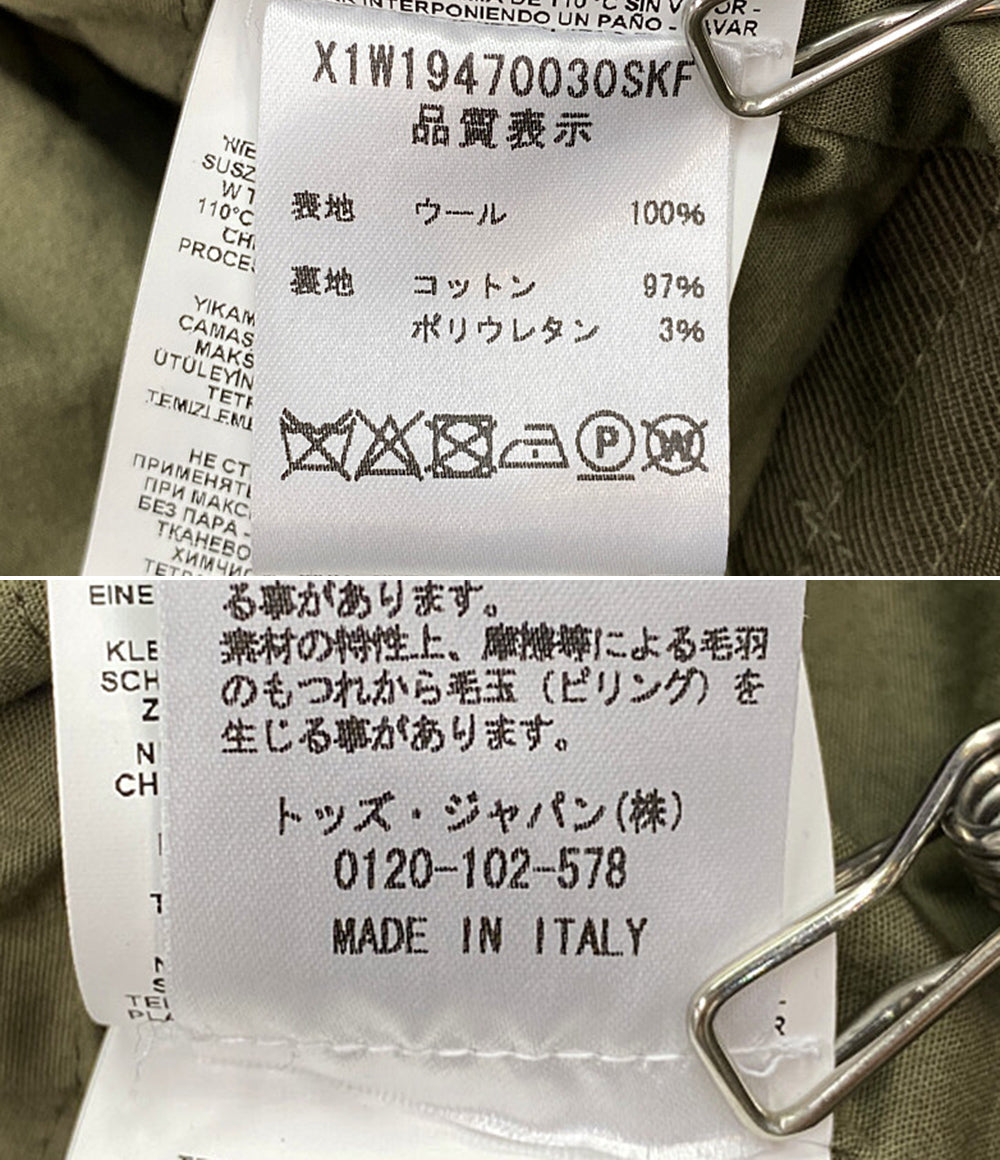 トッズ コート カーキ レディース SIZE 38 TOD's