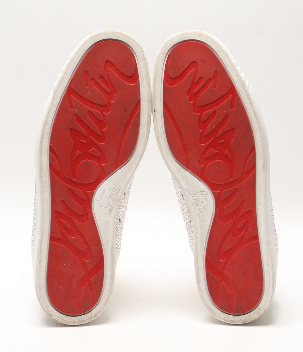 クリスチャンルブタン  スニーカー LOUIS JUNIOR STRASS FLAT      メンズ SIZE 41  Christian Louboutin