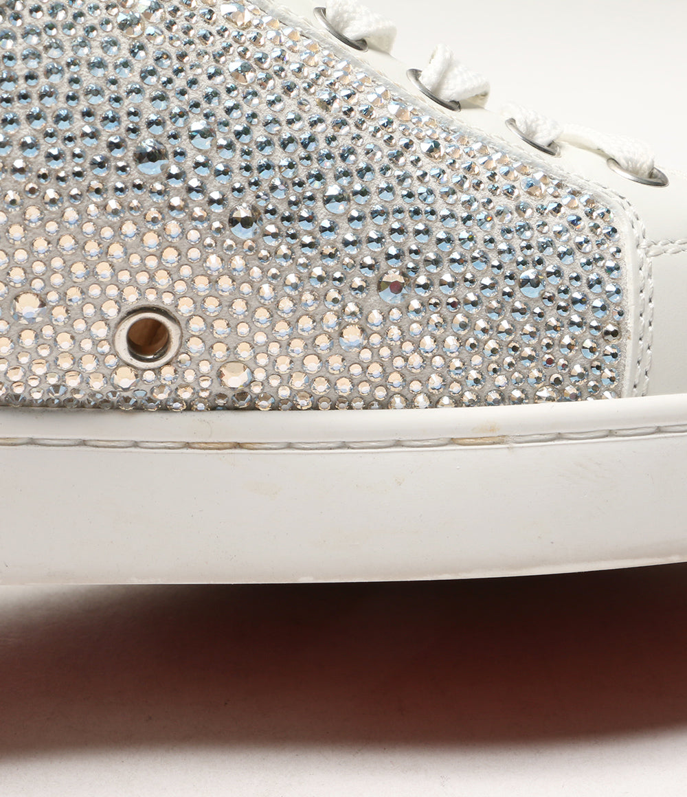 クリスチャンルブタン  スニーカー LOUIS JUNIOR STRASS FLAT      メンズ SIZE 41  Christian Louboutin