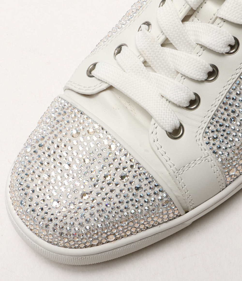 クリスチャンルブタン  スニーカー LOUIS JUNIOR STRASS FLAT      メンズ SIZE 41  Christian Louboutin