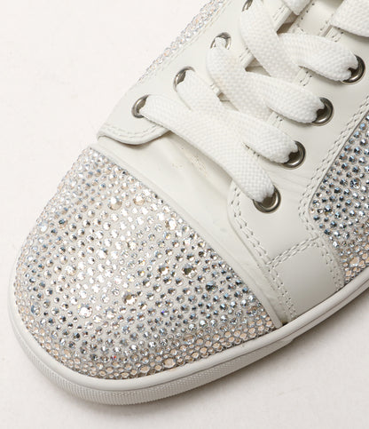 クリスチャンルブタン  スニーカー LOUIS JUNIOR STRASS FLAT      メンズ SIZE 41  Christian Louboutin