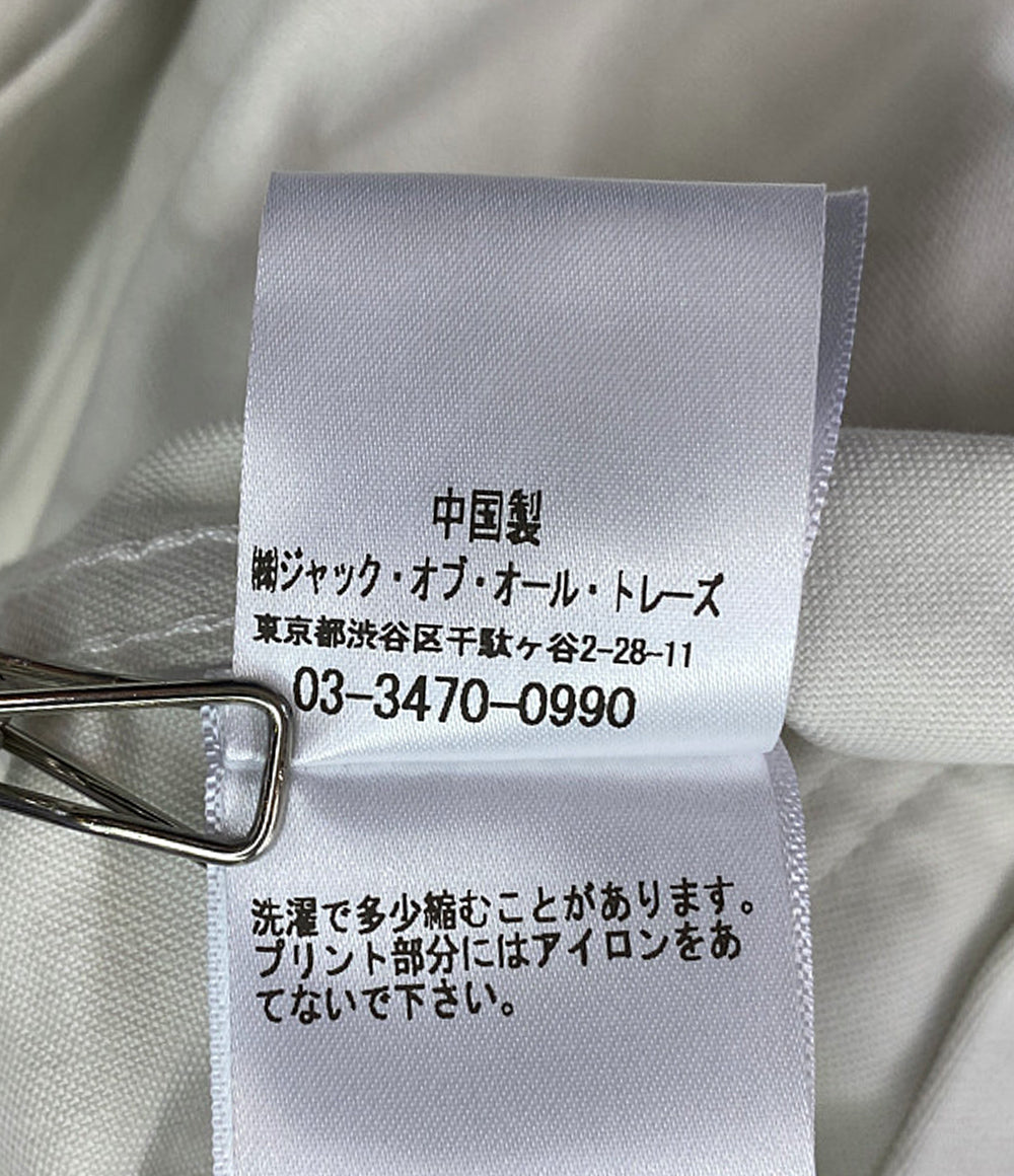 デウスエクスマキナ 美品 ジャケット ホワイト バッグロゴ      メンズ SIZE M  DEUS EX MACHINA